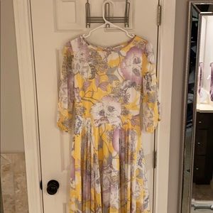 Flowey Floor Length Dress